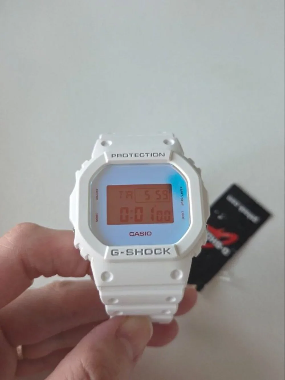 Casio G-Shock DW-5600TL-7D Cool Matte White Digital Men's Sport Fashion Watch